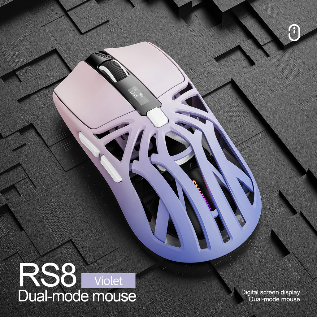 SmailWolf RS8 Tri-Mode Wireless Gaming Mouse