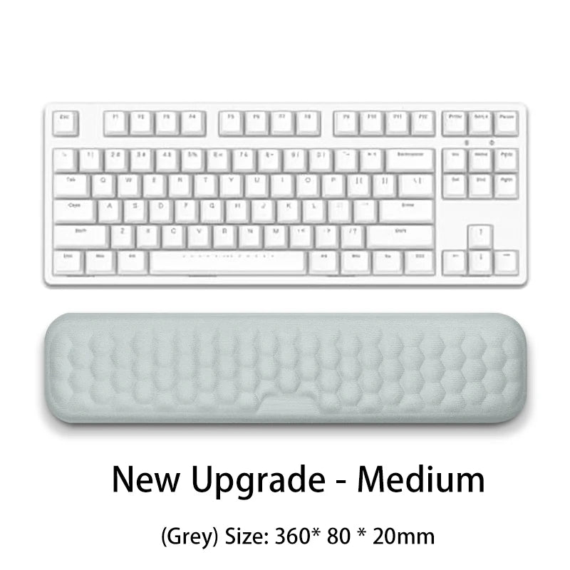 Memory Foam Wrist Rest Pad – Keyboard & Mouse Ergonomic Support