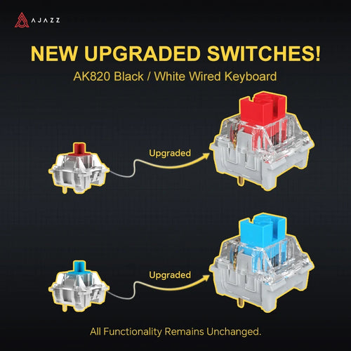 Ajazz AK820 Pro Tri-Mode Wireless Keyboard – 75% Gasket + Knob RGB