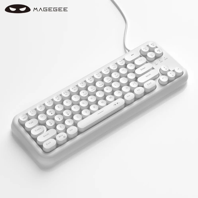 MageGee TS91 60% RGB Mechanical Feel Keyboard – Compact Waterproof