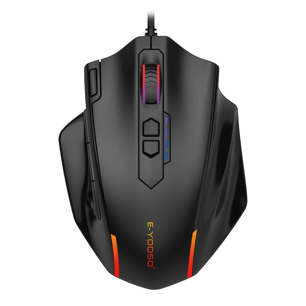 E-YOOSO X-41PRO Wired Gaming Mouse – 11 Programmable Buttons RGB