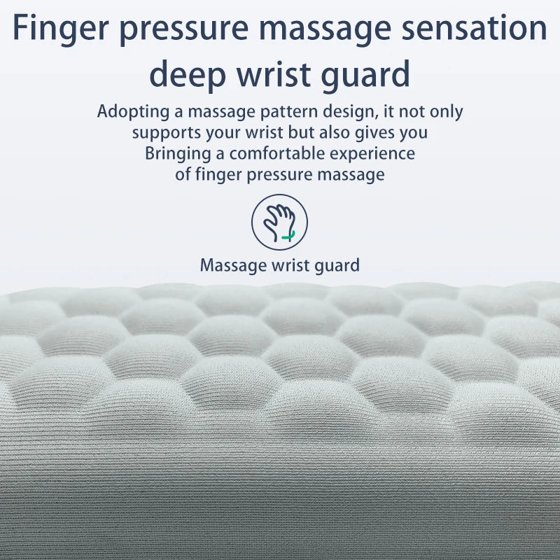 Memory Foam Wrist Rest Pad – Keyboard & Mouse Ergonomic Support